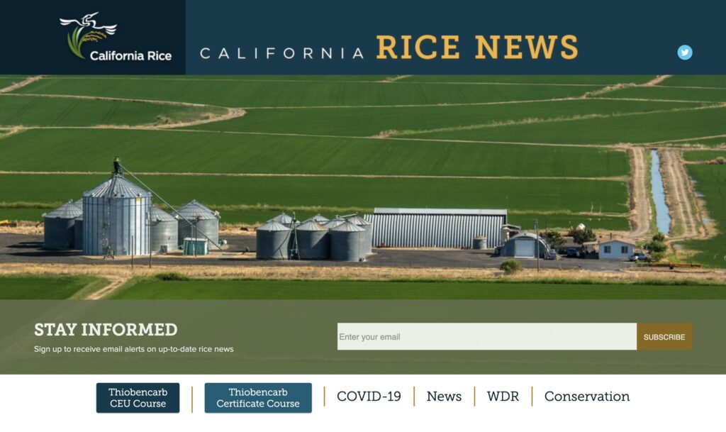 Rice Commission’s Online Thiobencarb Stewardship Training Available