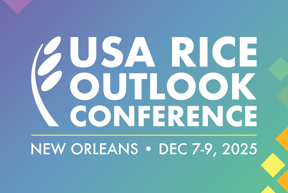 USA Rice Outlook Conference – New Orleans – December 7-9, 2025